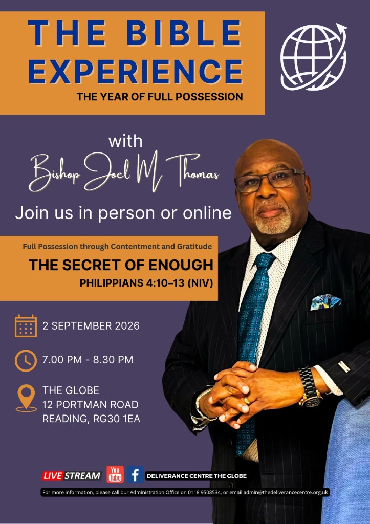 The Bible Experience - The Secret of Enough with Bishop Joel M Thomas
